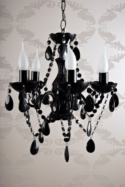 Kronleuchter Schwarz Klein
